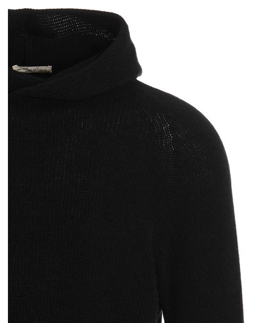 Ma'ry'ya Kapuzenpullover in Black für Herren