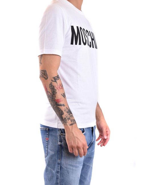 Moschino Wit in het Black voor heren