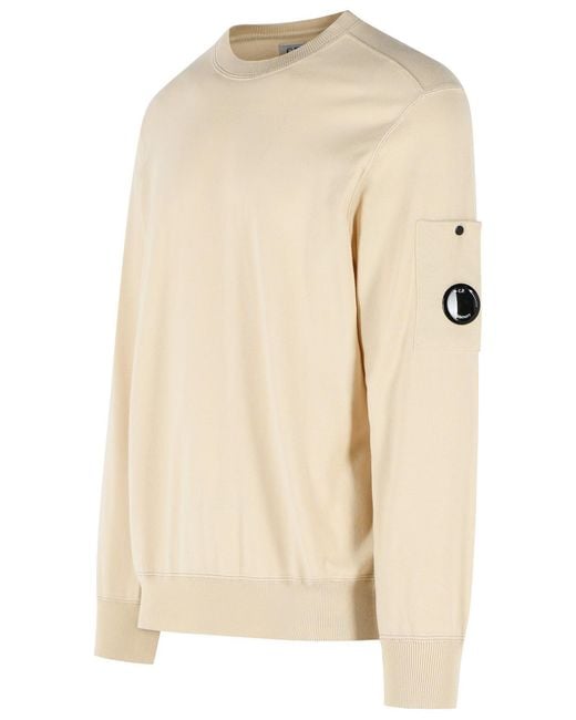 C P Company Natural Cotton Sweater for men