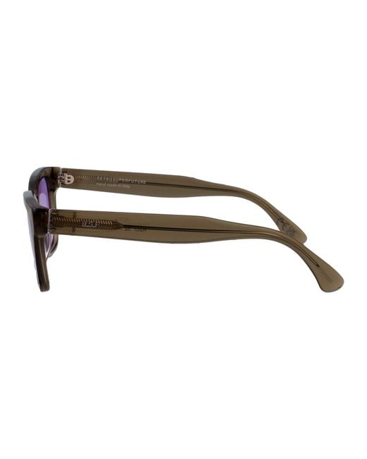 Retrosuperfuture Purple Squared Sunglasses R20