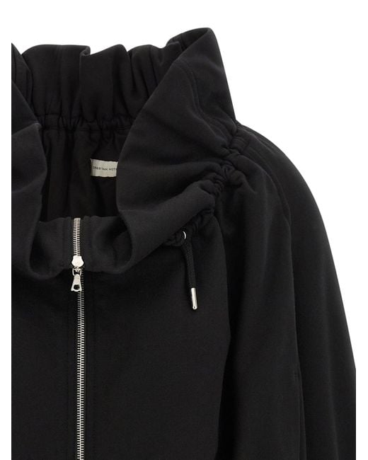 Dries Van Noten Droogt Van Noten 'hally' Sweatshirt in het Black