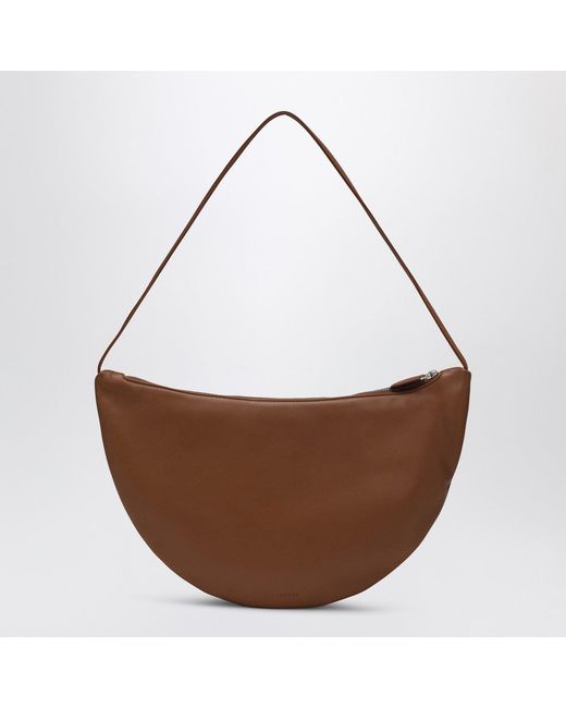 The Row Brown Jouve Light Leather Bag