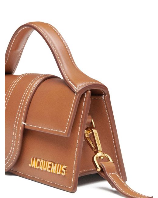 Jacquemus Brown Le Bambino Leather Handbag