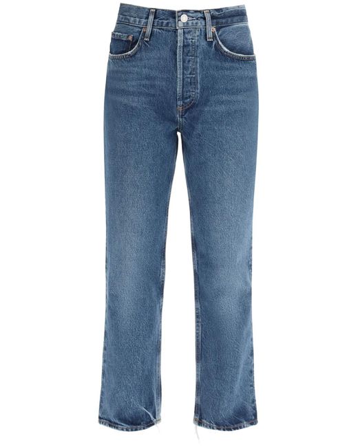 Agolde Lana Crop Regular Jeans in Blue | Lyst
