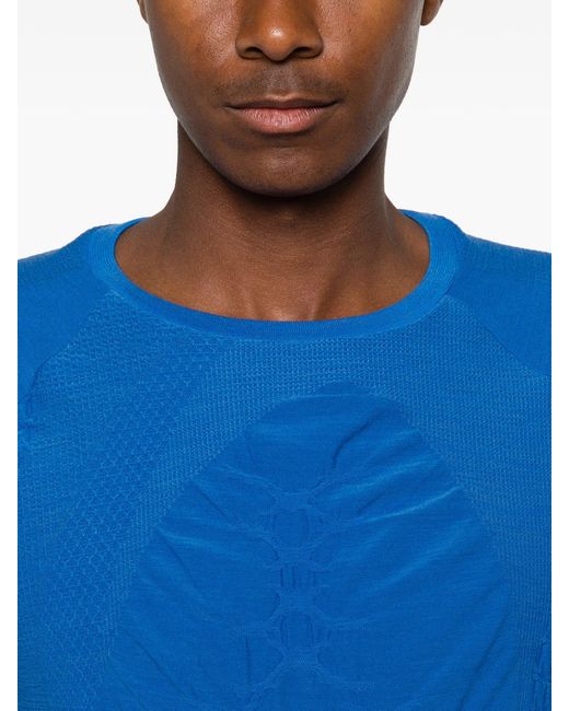 Roa Blue Wama 3 D Seamless Long Sleeve