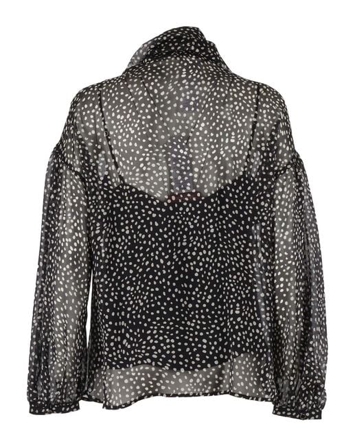 Max Mara Gray Blouse