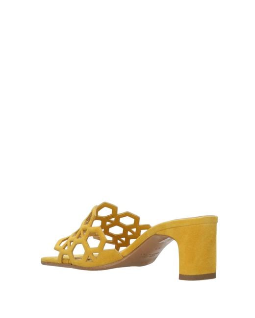 Bianca di Donna Yellow Sandals