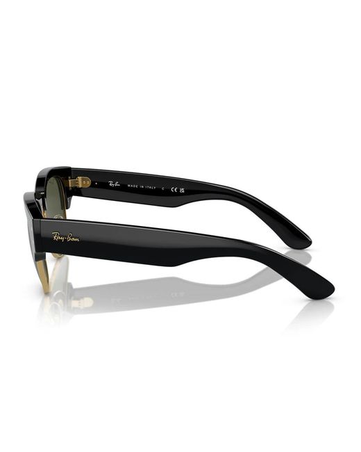 Ray-Ban Green Sonnenbrille Rb0316 S 901/31 Mega Clubmaster Schwarz/Grün Unisex