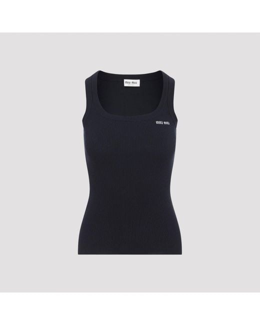 Miu Miu Blue Top