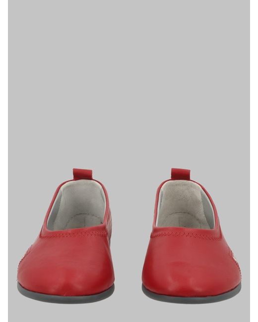 Paloma Wool Red Stylish Wool Sneakers For