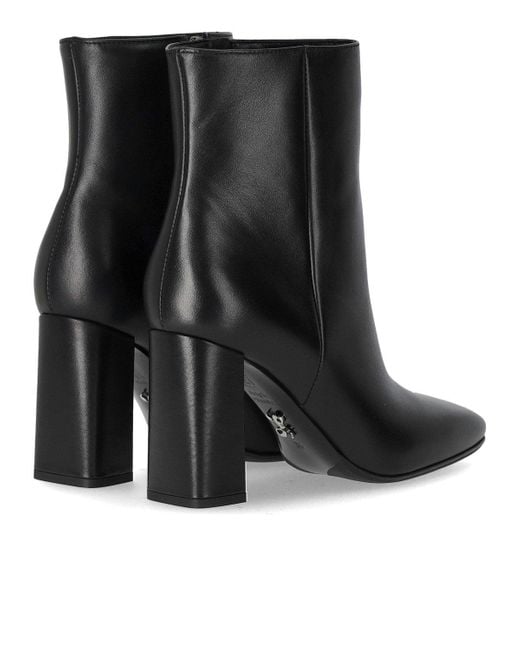 Sergio Levantesi Black Tessa Heeled Ankle Boot