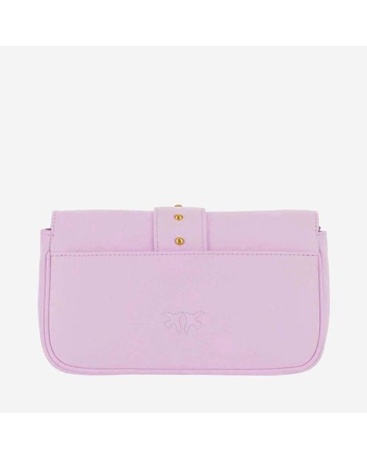 Pinko Purple Love One Pocket Bag