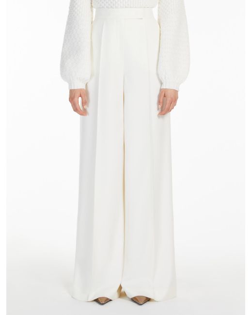 Max Mara White Trousers