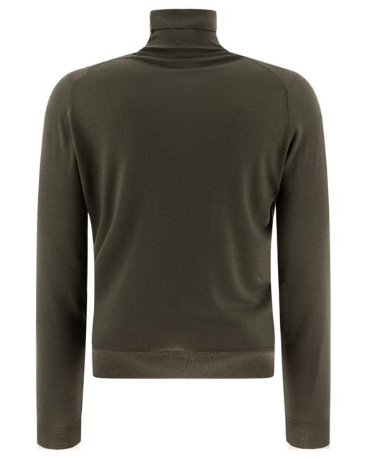 John Smedley Green Cherwell Knitwear for men