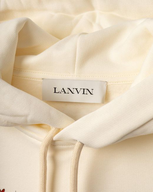 Lanvin Natural Pullover weiß