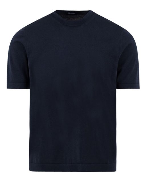 Drumohr Blue T Shirts And Polos for men