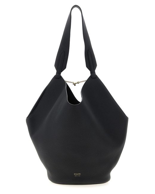 Khaite 'lotus Small' Boodschappentas in het Black