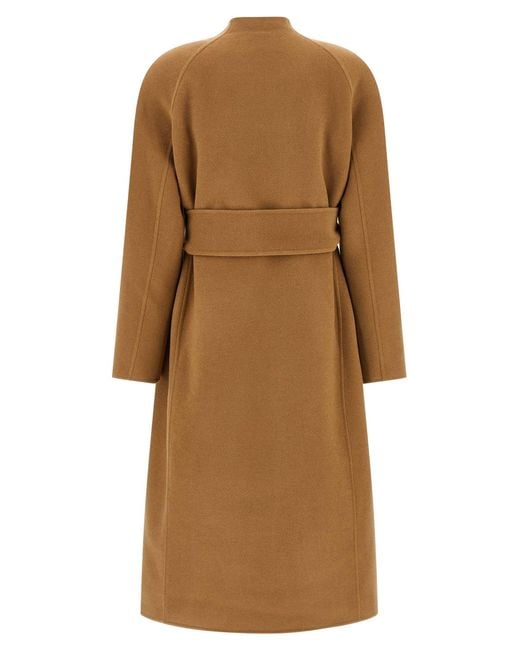 Khaite Natural 'Deena' Coat