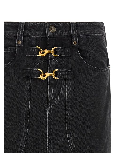 Isabel Marant Black 'Pavina' Skirt
