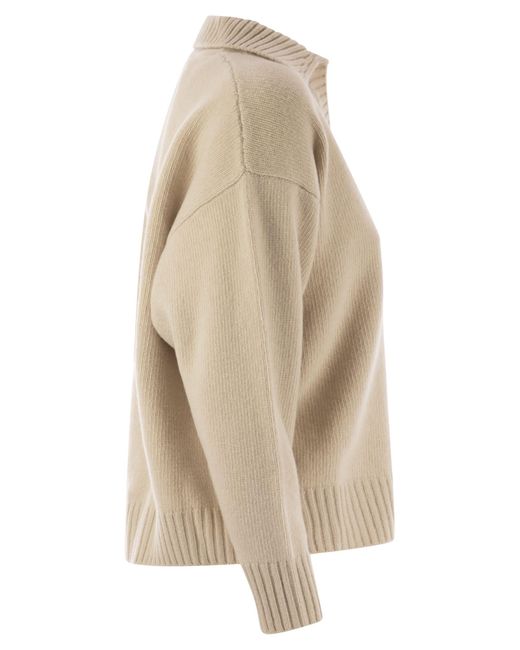 Weekend by Maxmara Natural Agre Wool Sweater