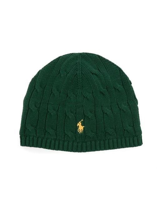 Polo Ralph Lauren Green Hat Headwear