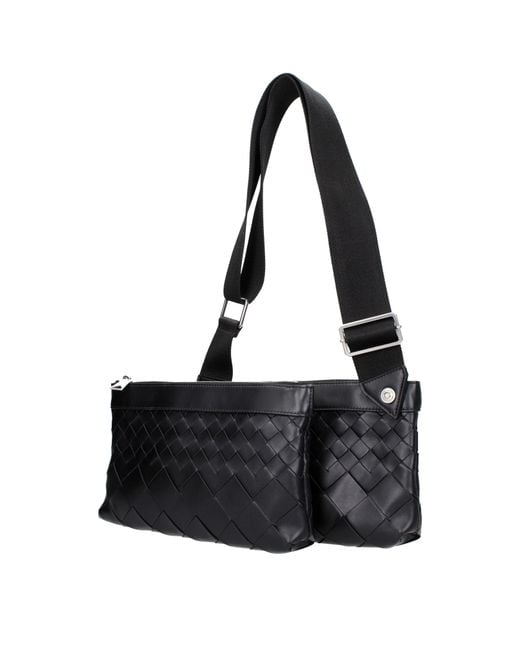 Bottega Veneta Black Shoulder Bags Leather for men