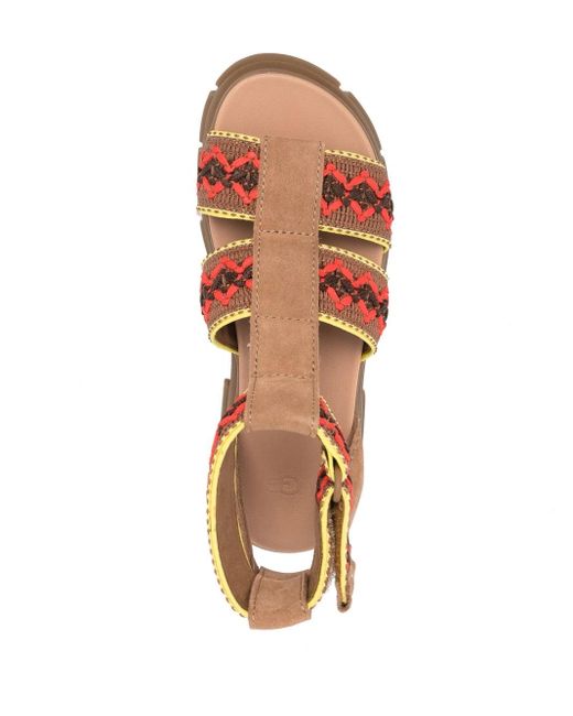 Ugg Brown Ashton Heritage Sandalen