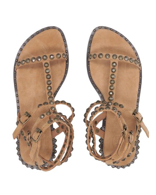 Ash Brown Sandals