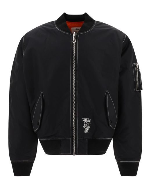 Stussy Black Coats & Jackets for men