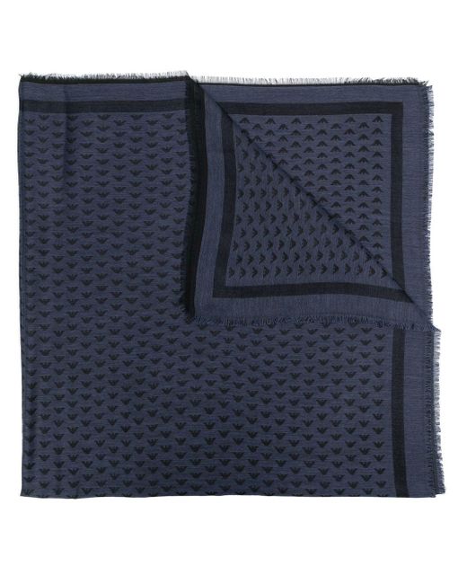 E 'Foulard Blend Blend Clat di Eclat Jewels in Blue