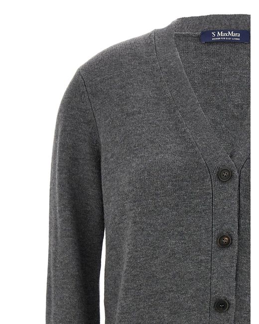 Max Mara 'apollo' Cardigan in het Black