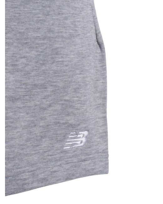 New Balance Gray Sport Essentials French Terry Short 7 Athletic