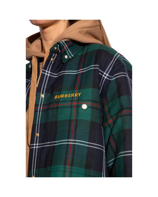 Burberry Green Two-Piece Jacket Size 40