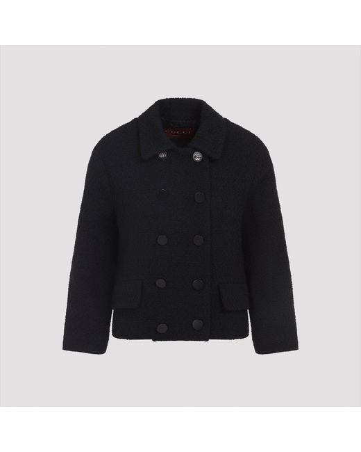 Veste à boucles Gucci en coloris Black