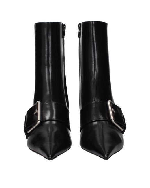 Balenciaga Black Leather Boots