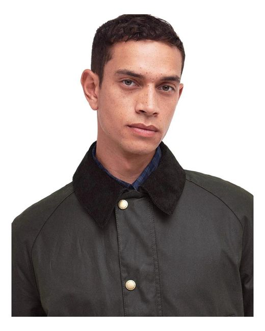 Barbour Black Ashby Wax Jacket