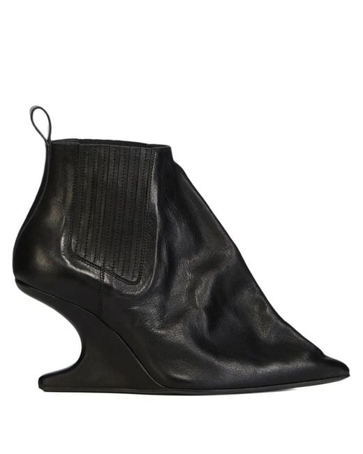Rick Owens Black Ankle Taco for men