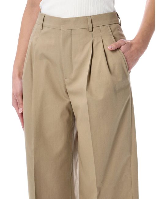 AMI Broek Beige in het Natural