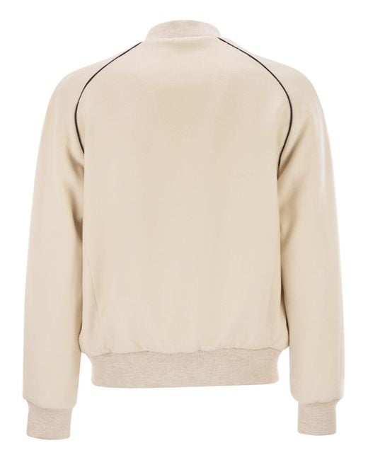 PT Torino Natural Wool And Cashmere Drap Jacket for men