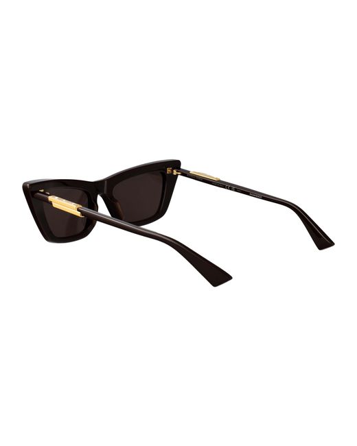 Bottega Veneta Brown Acetate Sunglasses