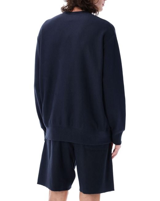 Champion Blue Relaxed-Fit Reverse Weave Sweatshirt for men