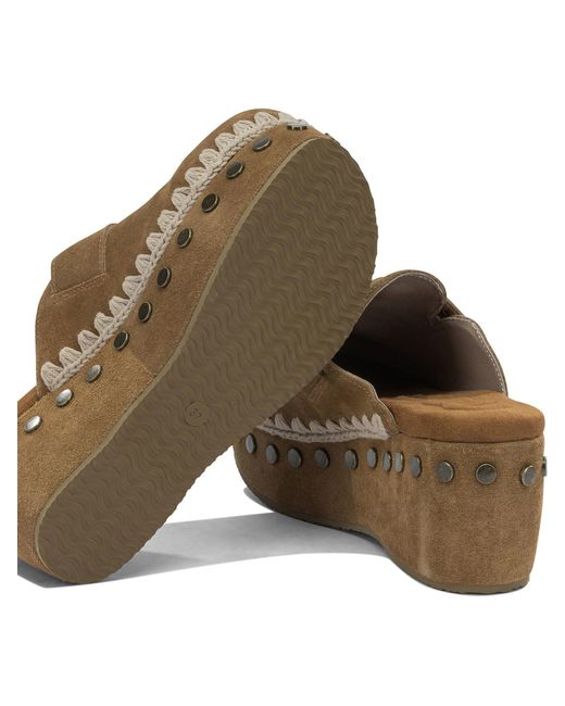 Mou Brown Sandals