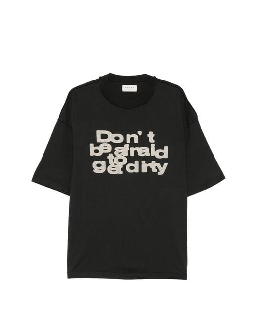 Paura Black Costa Oversized T Shirt