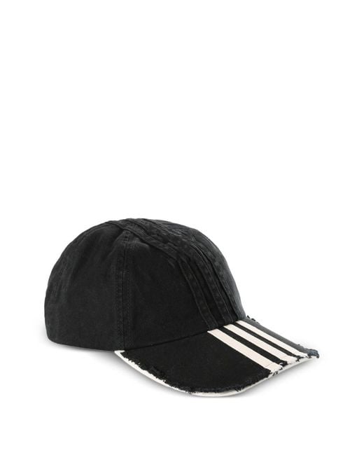 Y-3 Baseballkappe mit -Logo in Black für Herren