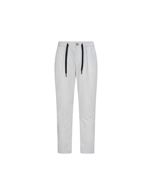 Herno Gray Nylon Pants