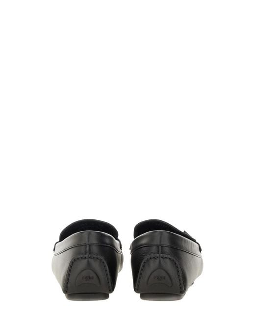 Fendi Brown Ff Squared Driver for men