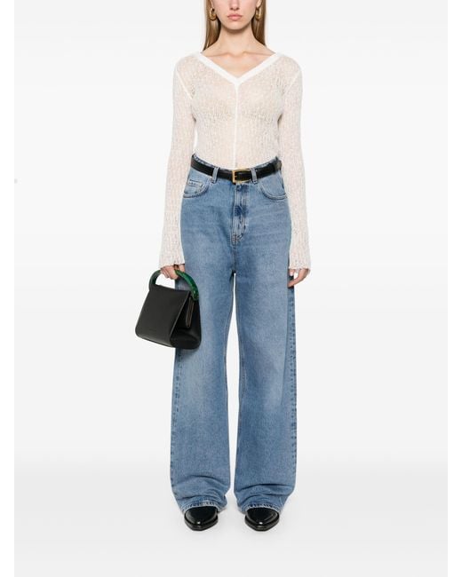 Séfr White Maeve Top
