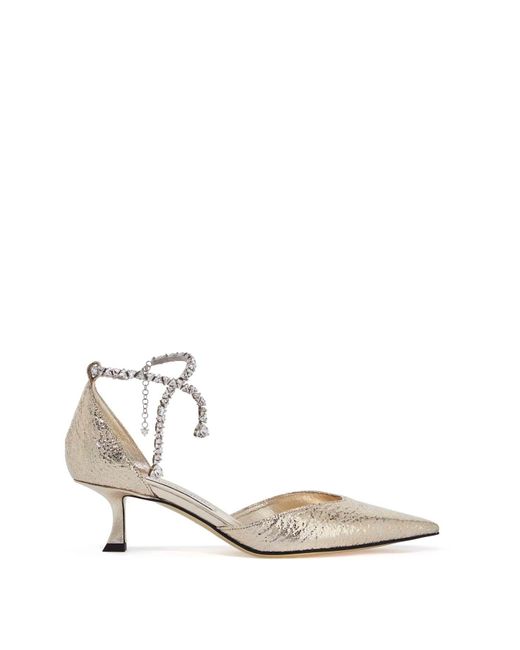 Décolleté Stevie 50 di Jimmy Choo in White