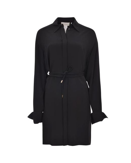 Sportmax Chemisier Nera In Seta Stretch in het Black