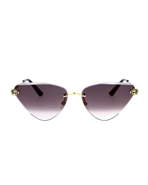 Cartier Purple Ct0399 S Sunglasses for men